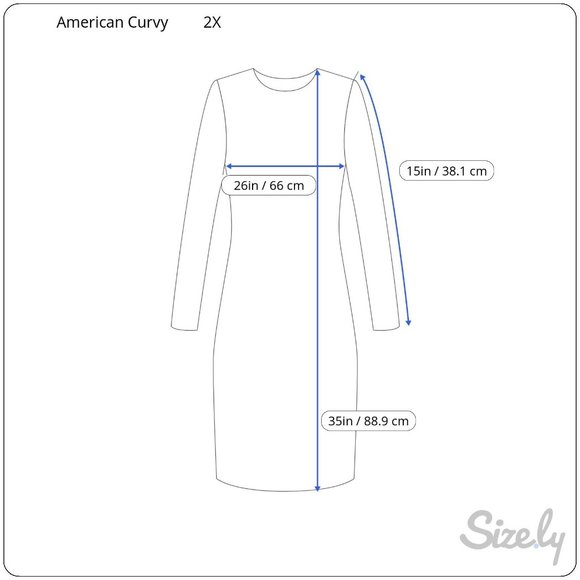 American Curvy Plus Size Paisley Knee/Mini Shift Dress Size 2X - Picture 11 of 11